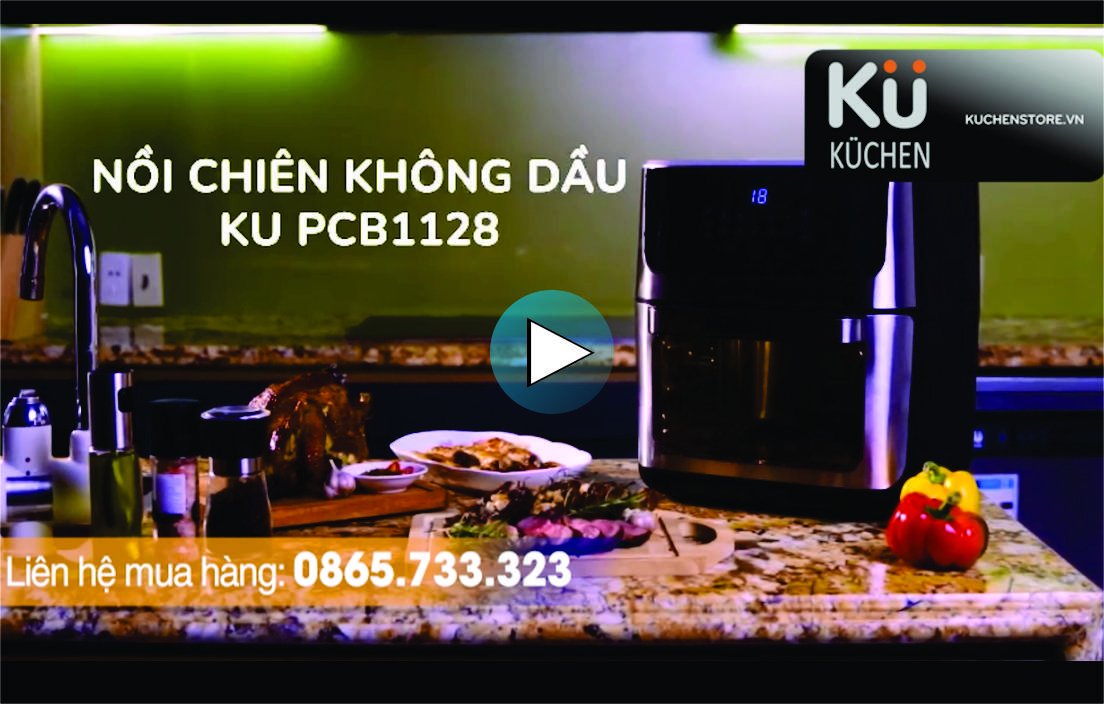 NỒI CHIÊN KHÔNG DẦU 12 l CHIÊN LUÔN 1 CON GÀ