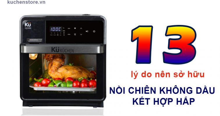 lý do mua nồi chiên hấp